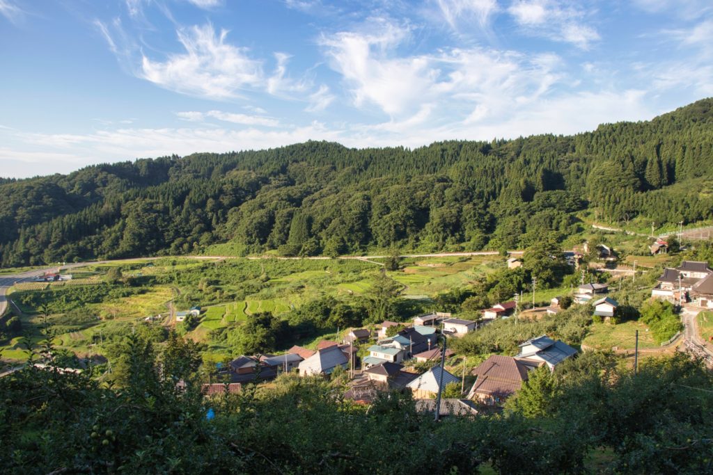 山奥の解体工事